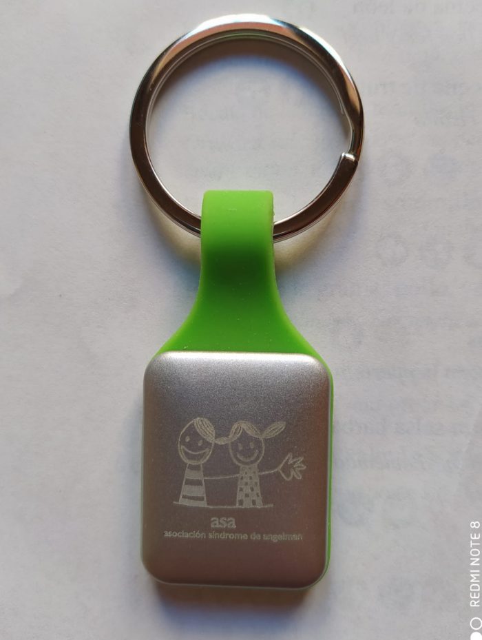 Llavero grabado logo ASA