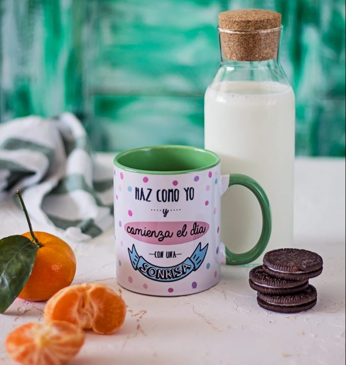 Taza desayuno "Sonrisa"